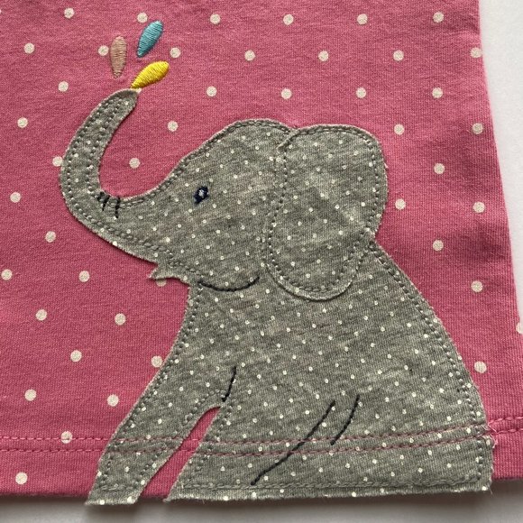 NWT Mini Boden RARE Pink Zoo Animals Dress, 3-6M - Picture 2 of 8